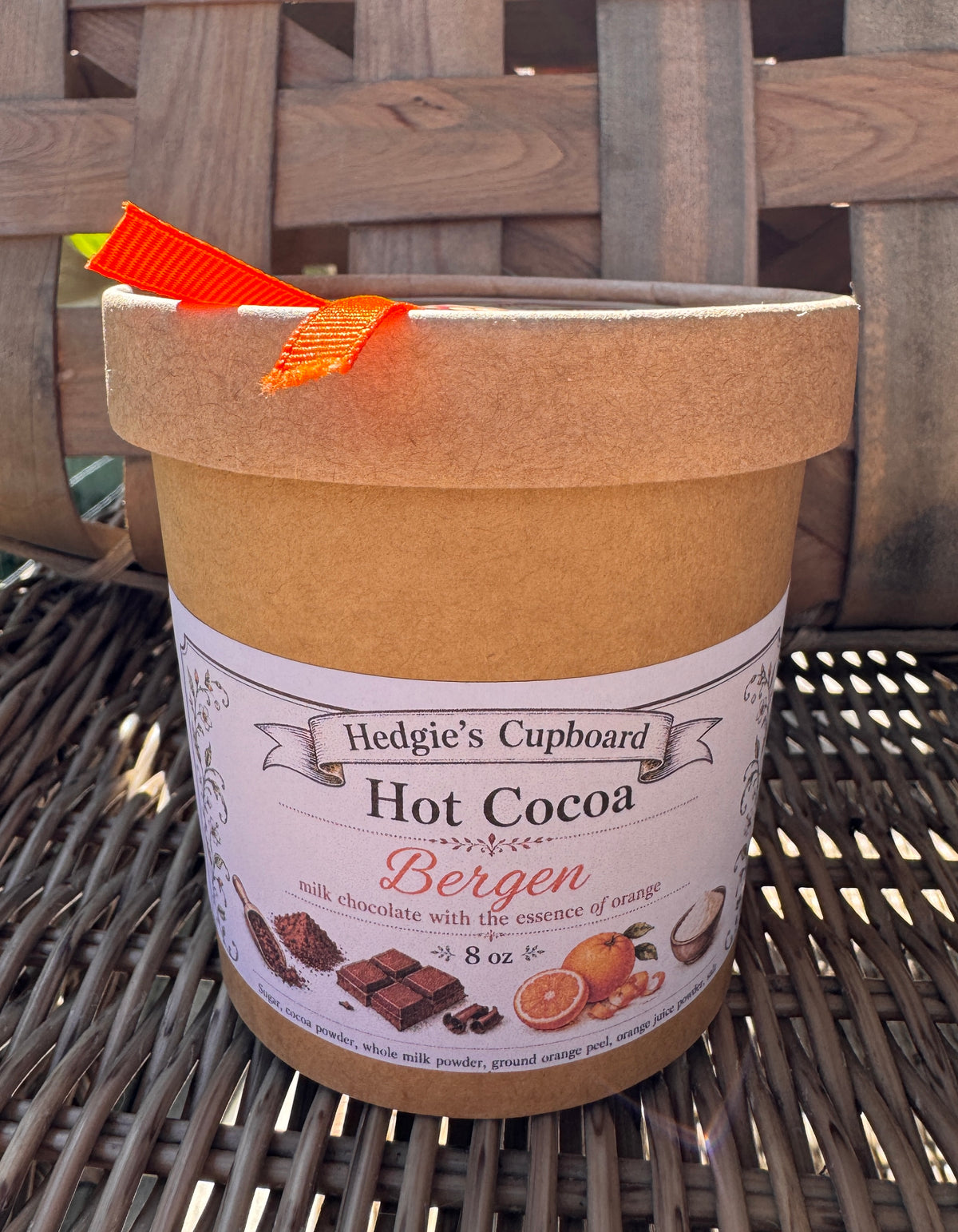 Bergen Hot Cocoa — Milk Chocolate with the Essence of Orange
